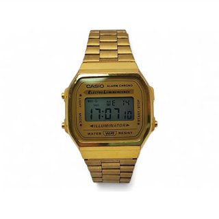 RELOJ DIGITAL CASIO 3298 A168 DORADO