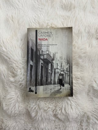 Libro de Carmen Laforet “Nada”.