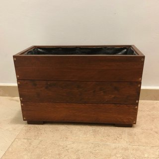 Jardinera de madera 50x31x26