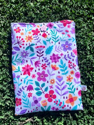 Funda para libro con estampado floral