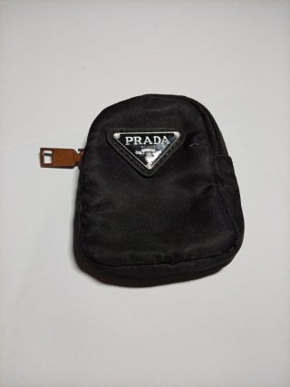 Monedero Prada Milano Negro
