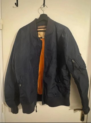 Chaqueta Bomber Alpha Industries Azul