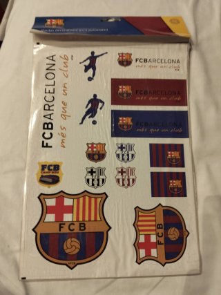 Set de Pegatinas Vinilos FC Barcelona