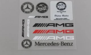 Pegatinas AMG Mercedes vinilo