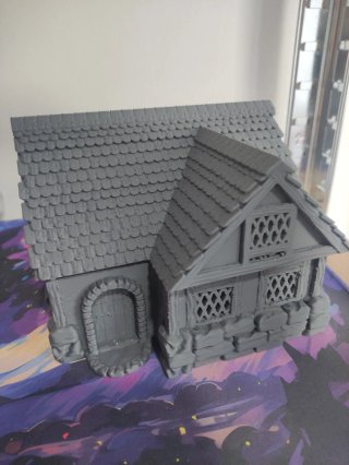 Escenografía Wargaming Casa Medieval