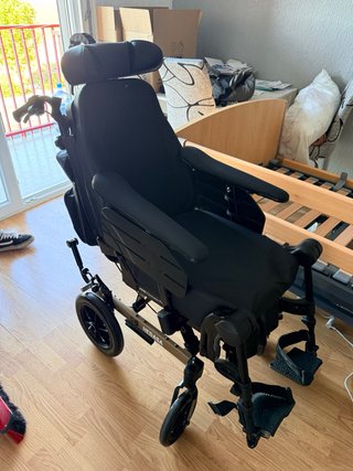 Silla de ruedas cambios posturales