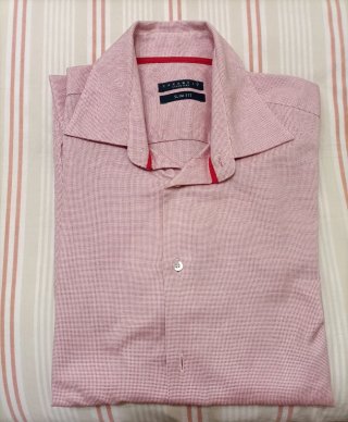 Camisa Caramelo Slim Fit Roja