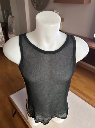 Camiseta de tirantes de malla Hom