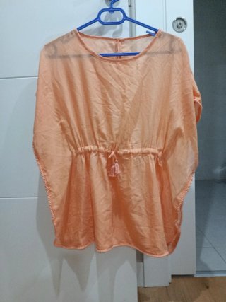 Pareo Naranja para Niña 9 / 10 años.