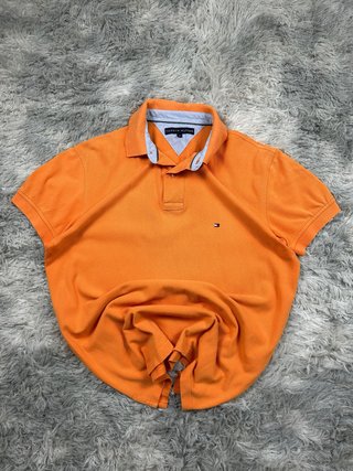 Polo Tommy Hilfiger Naranja Talla M
