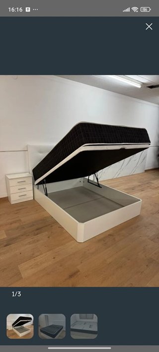 Letto canapè con materassi nuovi