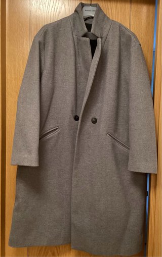 Abrigo C&A Mujer Gris Talla XL