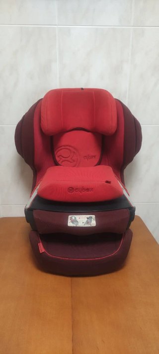 Silla Coche Cybex Juno 2 Fix Roja