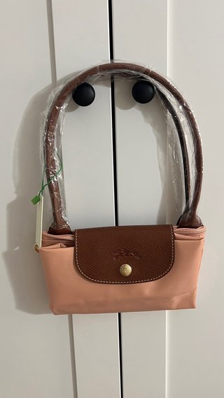 Bolso Lon Rosa y Marrón
