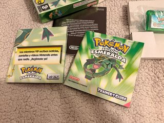Pokemon Edición Esmeralda Game Boy Advance
