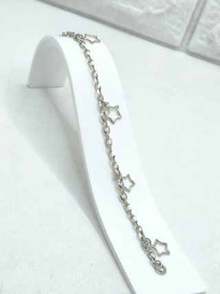 Pulsera Plata Ley Estrellas