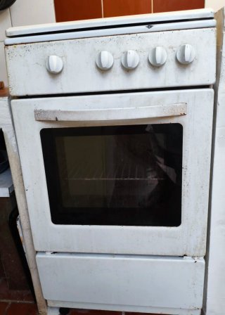 Cocina de gas butano independiente