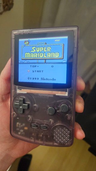 FunnyPlaying FPGBC Morado Game Boy Color