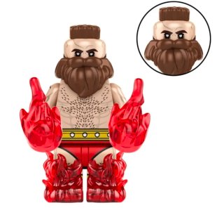 Figura Lego Street Fighter Zangief compatible
