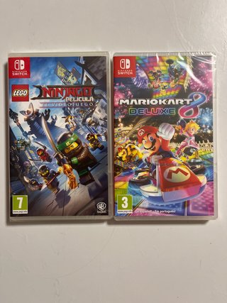 Nuevos  Mario Kart 8 Deluxe y LEGO Ninjago Switch