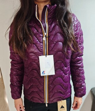 Abrigo K-Way Morado Talla S