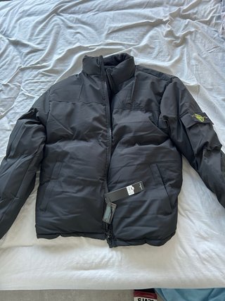 Chaquetón Stone Island Negro Talla L