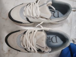 Dior B22 Zapatillas Deportivas Grises y Blancas