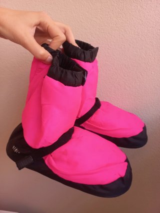 Scaldapiedi Bloch Rosa Taglia S 36 37 38