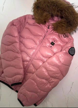 Blauer Giubbino Donna Rosa Pelliccia Taglia M