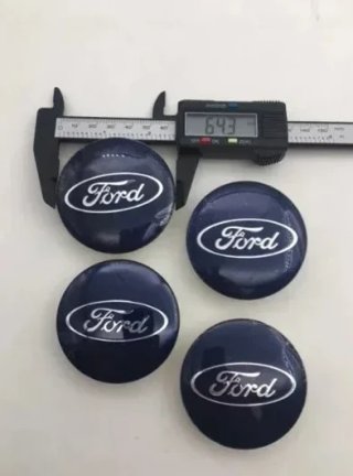 4 centros de rueda Ford 64 mm