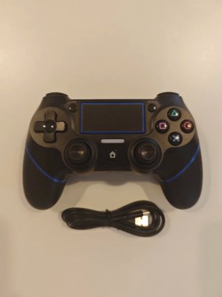Mando PS4 Negro + Cable USB