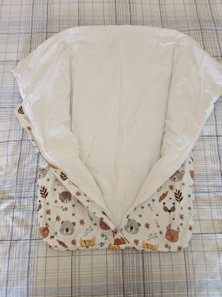 Saco capazo bebé estampado animales