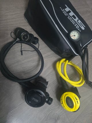Regulador de Buceo TDS Tac Black DIN 300