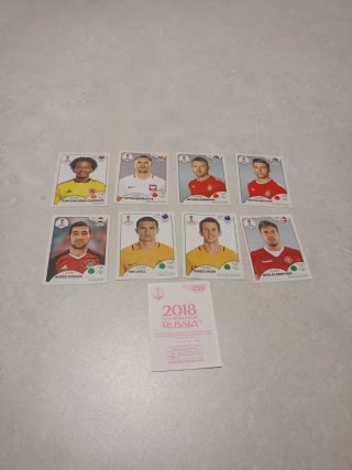 Cromos de fútbol FIFA World Cup Russia 2018