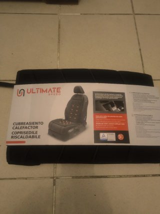 Cubreasiento Calefactable. Manta eléctrica Camper.