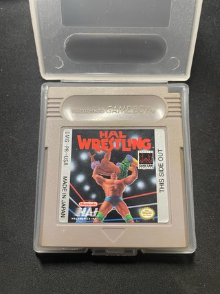 HAL Wrestling Game Boy Nintendo DMG-PR-USA
