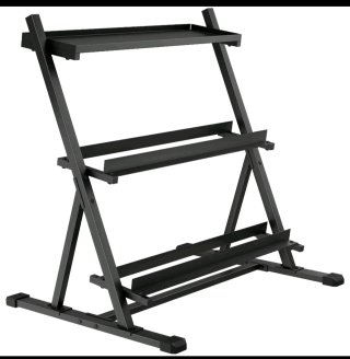 Soporte para Mancuernas regulable premium. Nuevo.