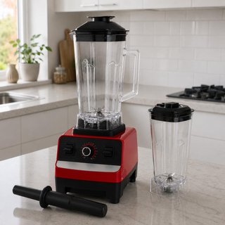 Batidora Profesional 2000W con 2 Vasos