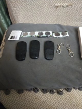 Lote 3 Mandos de Garaje Universales 433 MHz