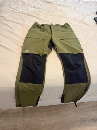 Pantalones Haglöfs Trekking Montaña Verdes