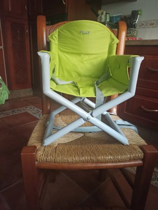 Trona de viaje bebé plegable