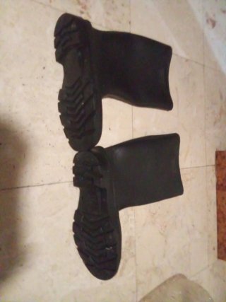 Botas de agua negras talla 44