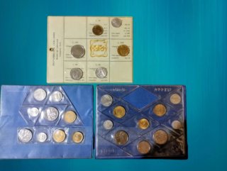 3 Serie Divisionali Lire Italiane 1978, 1980, 1981