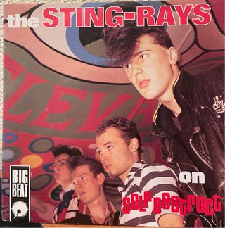 THE STING-RAYS “On Self Destruct” EP. vinyl NM/NM