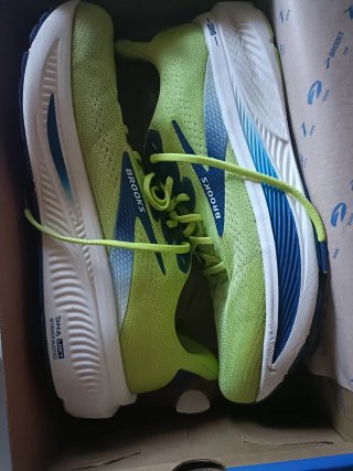 Zapatillas Brooks Ghost 17 Verde/Azul  Talla 47,5.