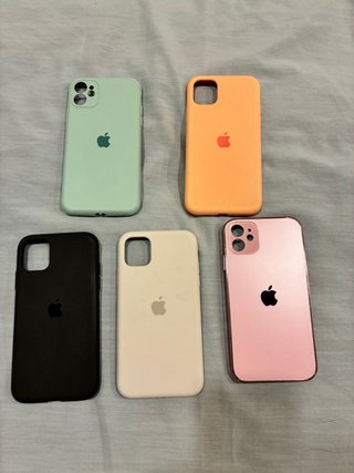 Confezione da 5 custodie per iPhone 11