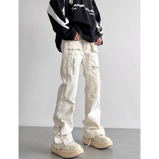 Pantalones Cargo Beige