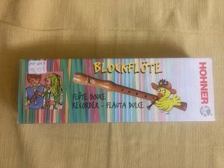 Flauta dulce Hohner de madera