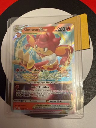 Carta Pokémon Simisear V ASTRO 023/159