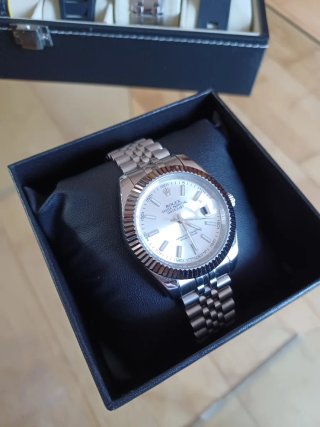 Reloj Rolex Datejust Plateado